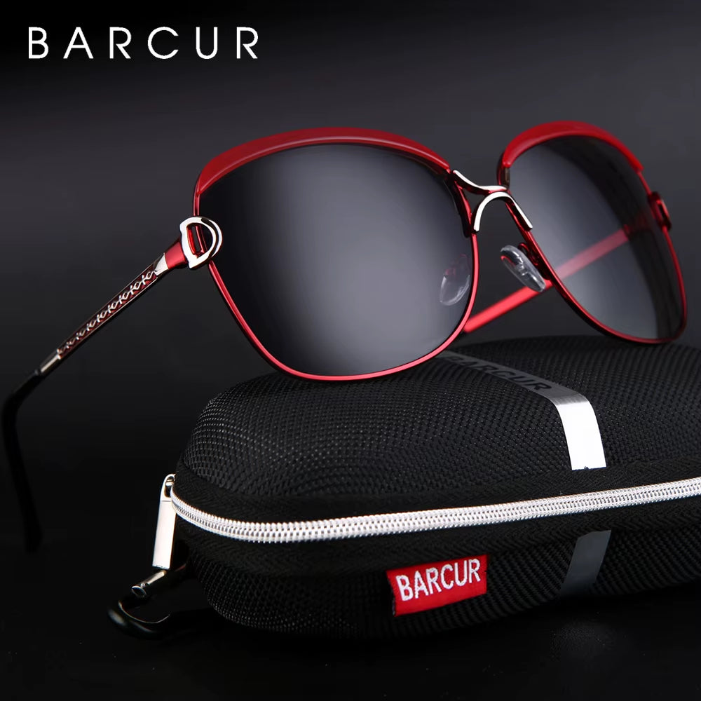 Polarized Ladies Sunglasses Women Gradient Lens round Sun Glasses Square Luxury Brand Oculos Lunette De Soleil Femme